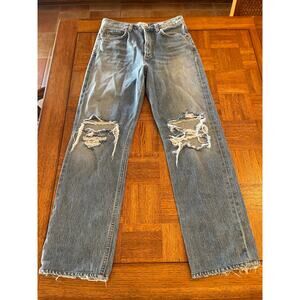 AGOLDE BUSTED KNEE KELLY JEAN SIZE 26